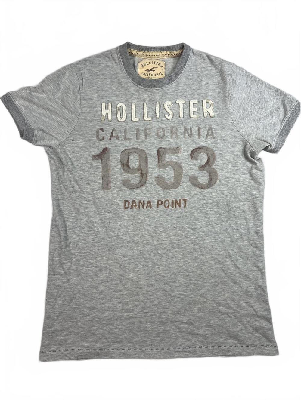 Vintage Hollister Gray California 1953 Graphic T-Shirt